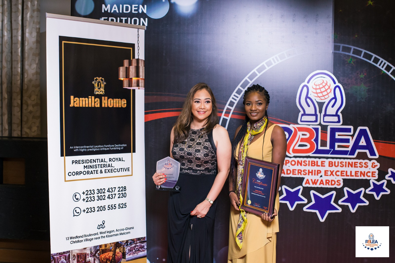 Jamila Home wins Responsible Interior Business & Leadership Excellence Award Jamila Home wins Responsible Interior Business & Leadership Excellence Award